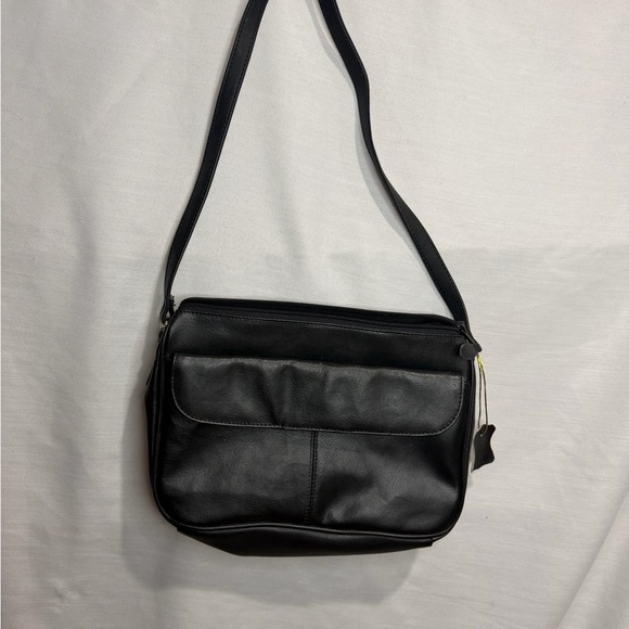 unknown Handbags - Elegant Black Crossbody Bag
